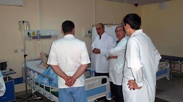 Пострадавшие в результате ДТП в Гюмри  - Sputnik Արմենիա