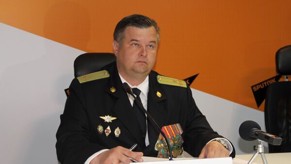 Официальный представитель Пограничного управления ФСБ России в Республике Армения  Денис Алексеев - Sputnik Армения