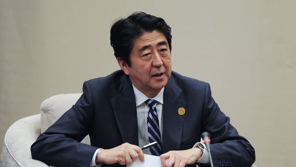 Премьер-министр Японии Синдзо Абэ - Sputnik Արմենիա