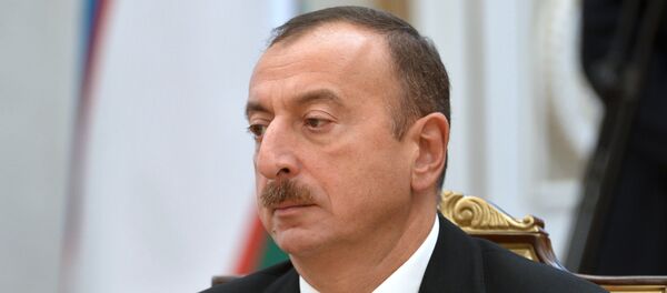 Президент Азербайджана Ильхам Алиев Президент Азербайджана Ильхам Алиев - Sputnik Արմենիա