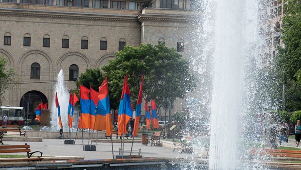 площадь Республики в Ереване - Sputnik Армения