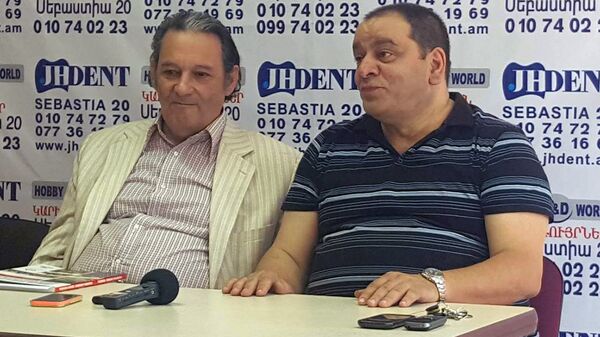 Агарон Адибекян и Александр Амарян - Sputnik Արմենիա