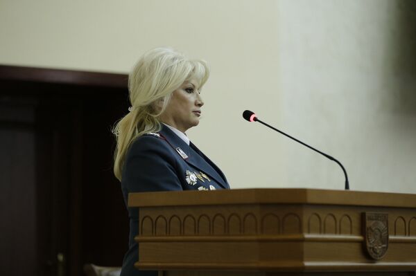 Полковник полиции Нелли Дурян Полковник полиции Нелли Дурян - Sputnik Армения