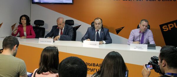 Видеомост Ереван – Москва – Баку на тему: «Перспективы российского посредничества в решении Нагорно-Карабахского конфликта» - Sputnik Արմենիա