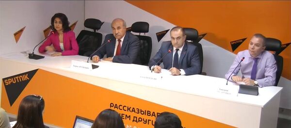 Видеомост Ереван – Москва – Баку на тему: «Перспективы российского посредничества в решении Нагорно-Карабахского конфликта» - Sputnik Армения