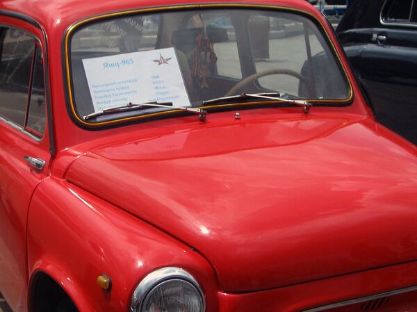 Парад ретроавтомобилей в Гюмри Парад ретроавтомобилей в Гюмри - Sputnik Արմենիա