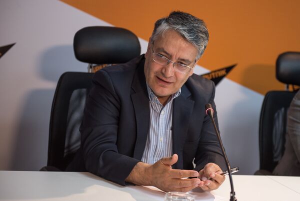 Вице-председатель Демократической партии народов Назми Гюр Вице-председатель Демократической партии народов Назми Гюр - Sputnik Армения