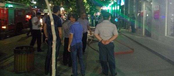 МЧС получило сообщение о том, что в офисе Айбизнесбанка заложена бомба. МЧС получило сообщение о том, что в офисе Айбизнесбанка заложена бомба. - Sputnik Արմենիա
