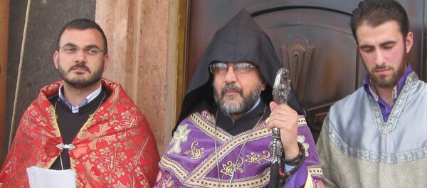 Церковь Аствацацин в Ширакаване Церковь Аствацацин в Ширакаване - Sputnik Армения