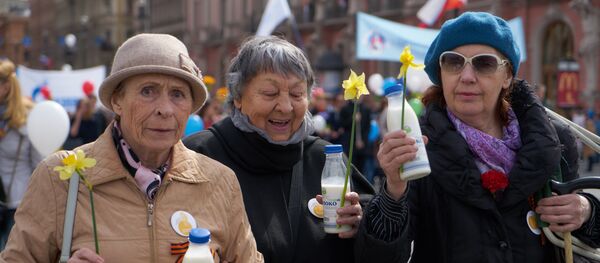 Первомайские шествия в регионах России Первомайские шествия в регионах России - Sputnik Արմենիա