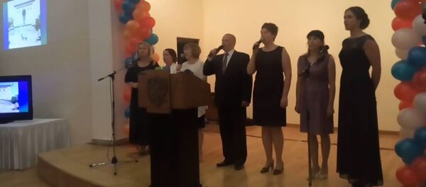 Прием в посольстве РФ в Армении Прием в посольстве РФ в Армении - Sputnik Армения