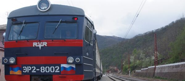 Электричка ЗАО Южно-Кавказская железная дорога - Sputnik Армения