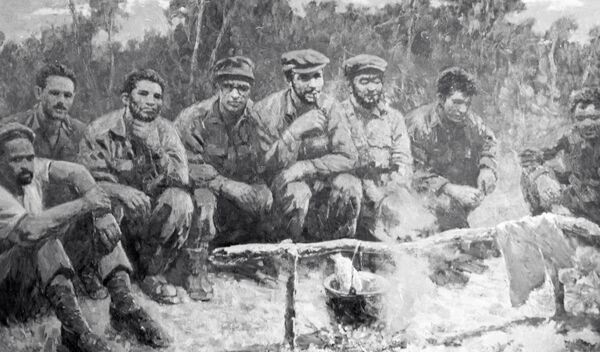 Репродукция картины, посвященной Э. Че Геваре Репродукция картины, посвященной Э. Че Геваре - Sputnik Армения