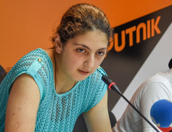 Чемпионкa Европы по тяжелой атлетике Аида Манукян Чемпионкa Европы по тяжелой атлетике Аида Манукян - Sputnik Армения