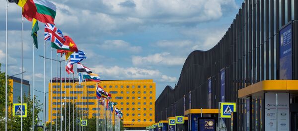 Подготовка к открытию Петербургского экономического форума Подготовка к открытию Петербургского экономического форума - Sputnik Армения