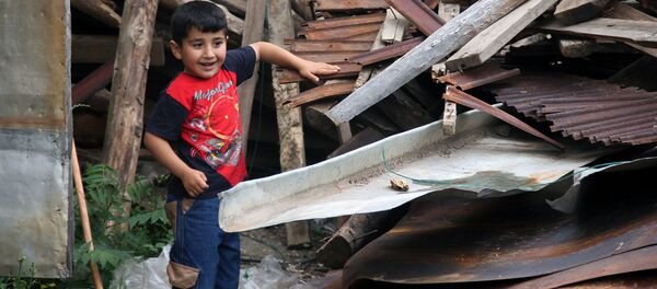 Мартакерт после апрельских военных действий - Sputnik Արմենիա