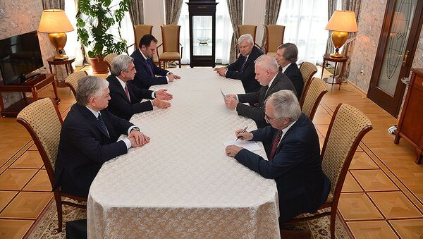 Встреча Сержа Саргсяна с посредниками Минской группы ОБСЕ - Sputnik Армения