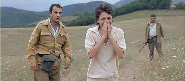 Картина армянского режиссера Дживана Аветисяна Теваник Картина армянского режиссера Дживана Аветисяна Теваник - Sputnik Армения