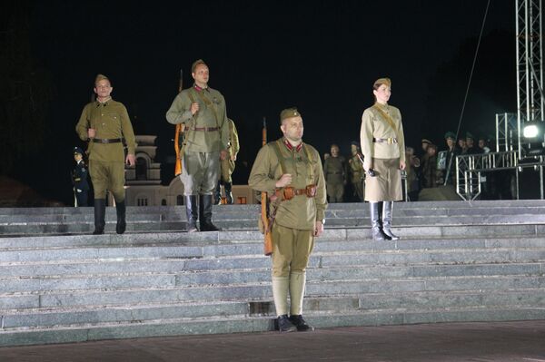 Реконструкция в Брестской крепости 22 июня Реконструкция в Брестской крепости 22 июня - Sputnik Армения