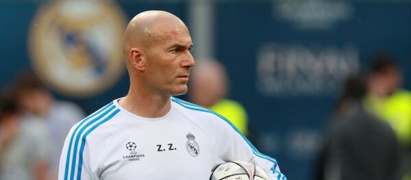 Футбол. Лига чемпионов. Тренировка ФК Реал Мадрид Футбол. Лига чемпионов. Тренировка ФК Реал Мадрид - Sputnik Արմենիա