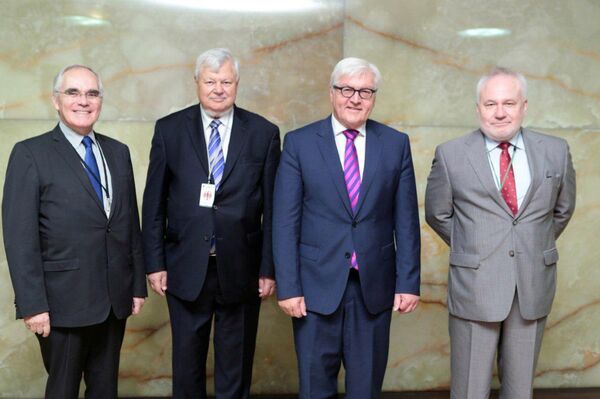 Глава МИД Германии и сопредседатели МГ ОБСЕ провели встречу по Карабаху Глава МИД Германии и сопредседатели МГ ОБСЕ провели встречу по Карабаху - Sputnik Армения