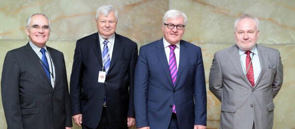 Глава МИД Германии и сопредседатели МГ ОБСЕ провели встречу по Карабаху Глава МИД Германии и сопредседатели МГ ОБСЕ провели встречу по Карабаху - Sputnik Армения