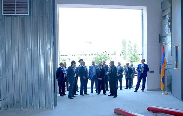 Открытие предприятия МО Армении Открытие предприятия МО Армении - Sputnik Արմենիա