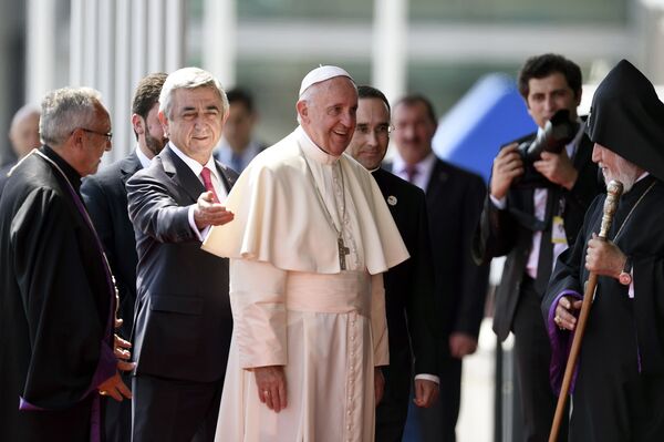 Папа Римский Франциск I прибыл в Армению - Sputnik Армения