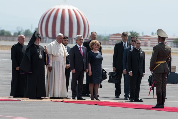 Папа Римский Франциск I в Армении - Sputnik Армения