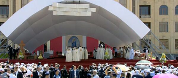 Месса Папы Римского в Гюмри Месса Папы Римского в Гюмри - Sputnik Արմենիա