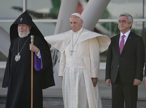 Церемония прощания с  Папой Римским Франциском - Sputnik Армения