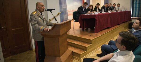 Генерал-лейтенант ВС, советский и армянский военачальник Норат Григорьевич Тер-Григорянц, заместитель председателя Национального Конгресса западных армян. Генерал-лейтенант ВС, советский и армянский военачальник Норат Григорьевич Тер-Григорянц, заместитель председателя Национального Конгресса западных армян. - Sputnik Արմենիա