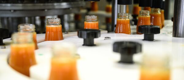 Производство сока на заводе Очаково - Sputnik Արմենիա