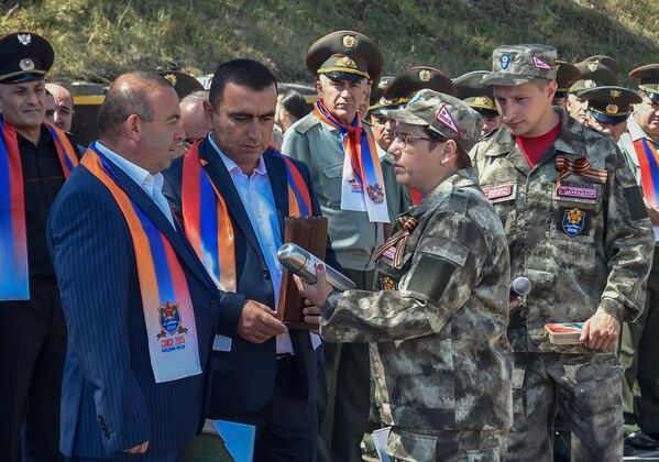«Հաղթանակի ժառանգներ» ռազմամարզական հավաքը Հայաստանում - Sputnik Արմենիա