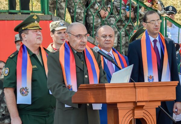 Глава Союза ветеранов Армении Симон Есаян - Sputnik Армения