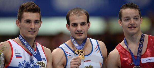 Спортивная гимнастика. Чемпионат Европы. Мужчины. Личное первенство Спортивная гимнастика. Чемпионат Европы. Мужчины. Личное первенство - Sputnik Армения