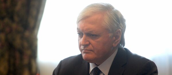 Министр иностранных дел Армении Эдвард Налбандян - Sputnik Армения