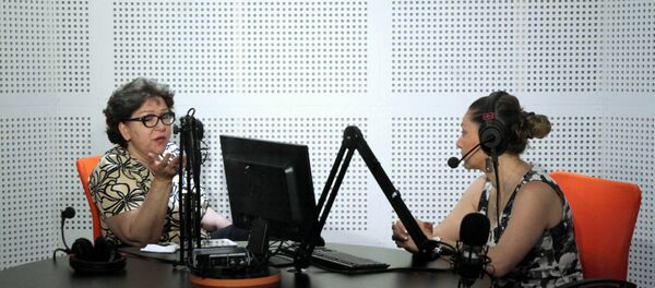 Эрмине Нагдалян в гостях у радио Sputnik Армения Эрмине Нагдалян в гостях у радио Sputnik Армения - Sputnik Արմենիա