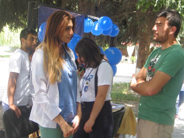 Акция Спасибо тебе, армянский солдат в Гюмри Акция Спасибо тебе, армянский солдат в Гюмри - Sputnik Արմենիա