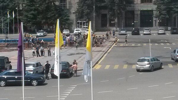 Вардавар в Гюмри Вардавар в Гюмри - Sputnik Արմենիա