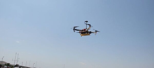 В Армении впервые состоялся конкурс беспилотных летательных аппаратов - Sputnik Армения