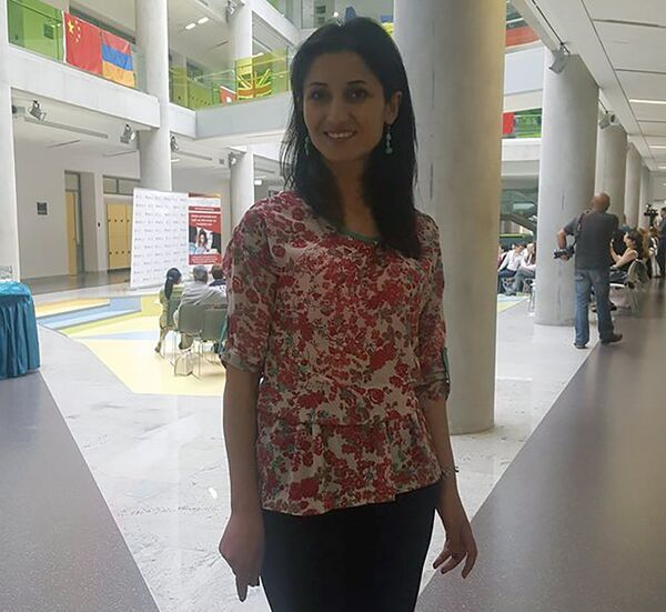 Преподаватель программы Teach for Armenia Мариам Торосян Преподаватель программы Teach for Armenia Мариам Торосян - Sputnik Արմենիա