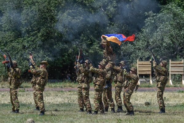 «Հաղթանակի ժառանգներ» ռազմամարզական հավաքը Հայաստանում - Sputnik Արմենիա