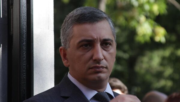 начальник управления информации и по связям с общественностью полиции Армении Ашот Агаронян - Sputnik Արմենիա