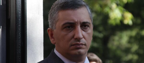 начальник управления информации и по связям с общественностью полиции Армении Ашот Агаронян начальник управления информации и по связям с общественностью полиции Армении Ашот Агаронян - Sputnik Արմենիա