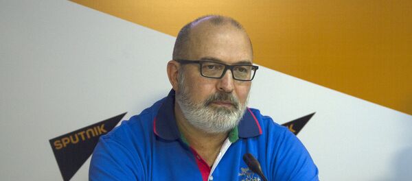 Главный тренер сборной Армении по баскетболу Тигран Гекчян Главный тренер сборной Армении по баскетболу Тигран Гекчян - Sputnik Արմենիա