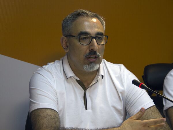 Вице-президент Федерации баскетбола Армении Ара Погосян - Sputnik Արմենիա