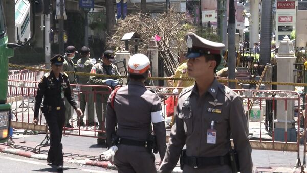 СПУТНИК_Бангкок после теракта: работа следователей и полиции на месте взрыва - Sputnik Армения