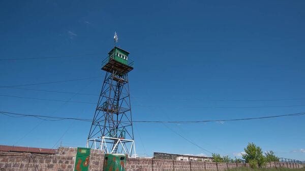 Сторожевая вышка за армяно-турецкой границе - Sputnik Армения