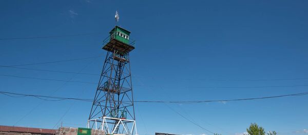 Сторожевая вышка за армяно-турецкой границе - Sputnik Армения